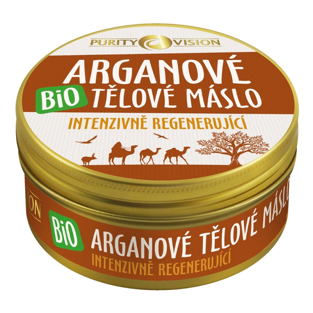 Βιολογικό βούτυρο σώματος με αργκάν 150 ml