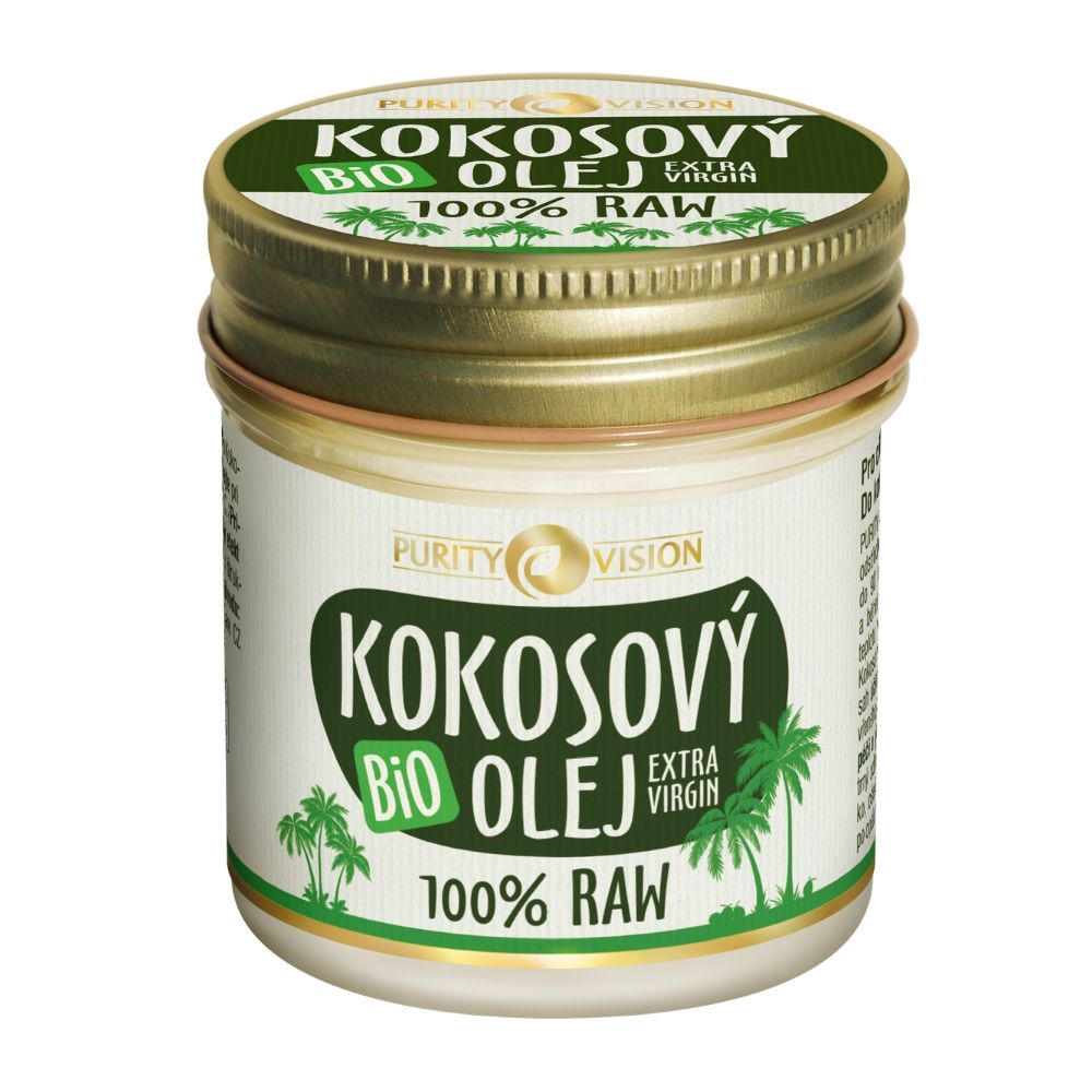 Βιολογικό Ακατέργαστο Λάδι Καρύδας 120 ml