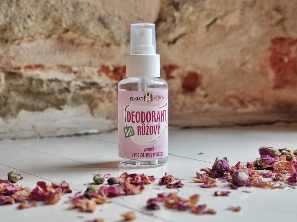 Βιολογικό Αποσμητικό Τριαντάφυλλου 50 ml