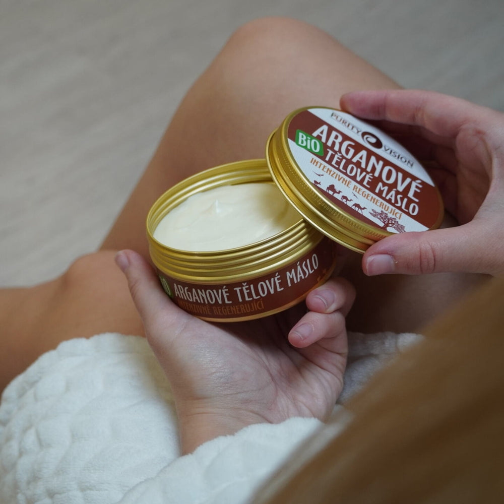 Βιολογικό βούτυρο σώματος με αργκάν 150 ml