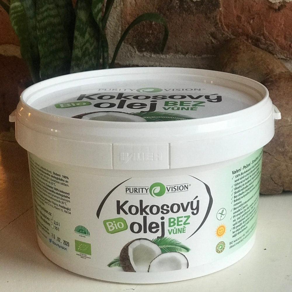Βιολογικό άοσμο λάδι καρύδας 2,5 l