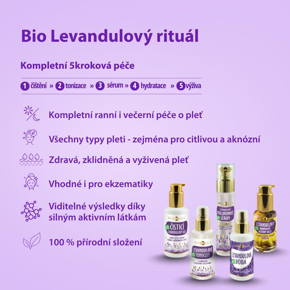 Βιο Τελετουργικό Περιποίησης Προσώπου με Λεβάντα