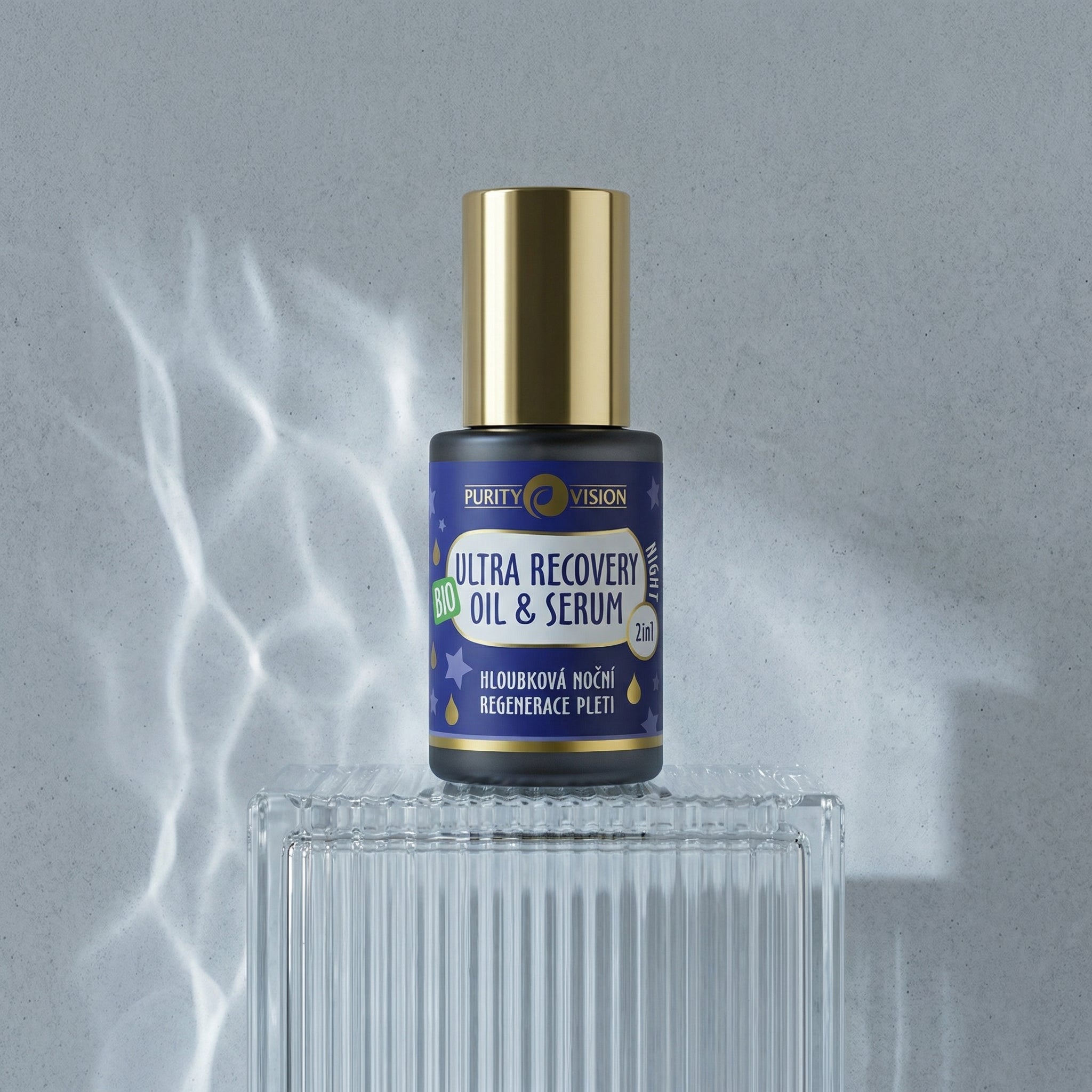 Βιολογικό Ultra Recovery Νυκτός Λάδι & Ορός 2σε1 30 ml
