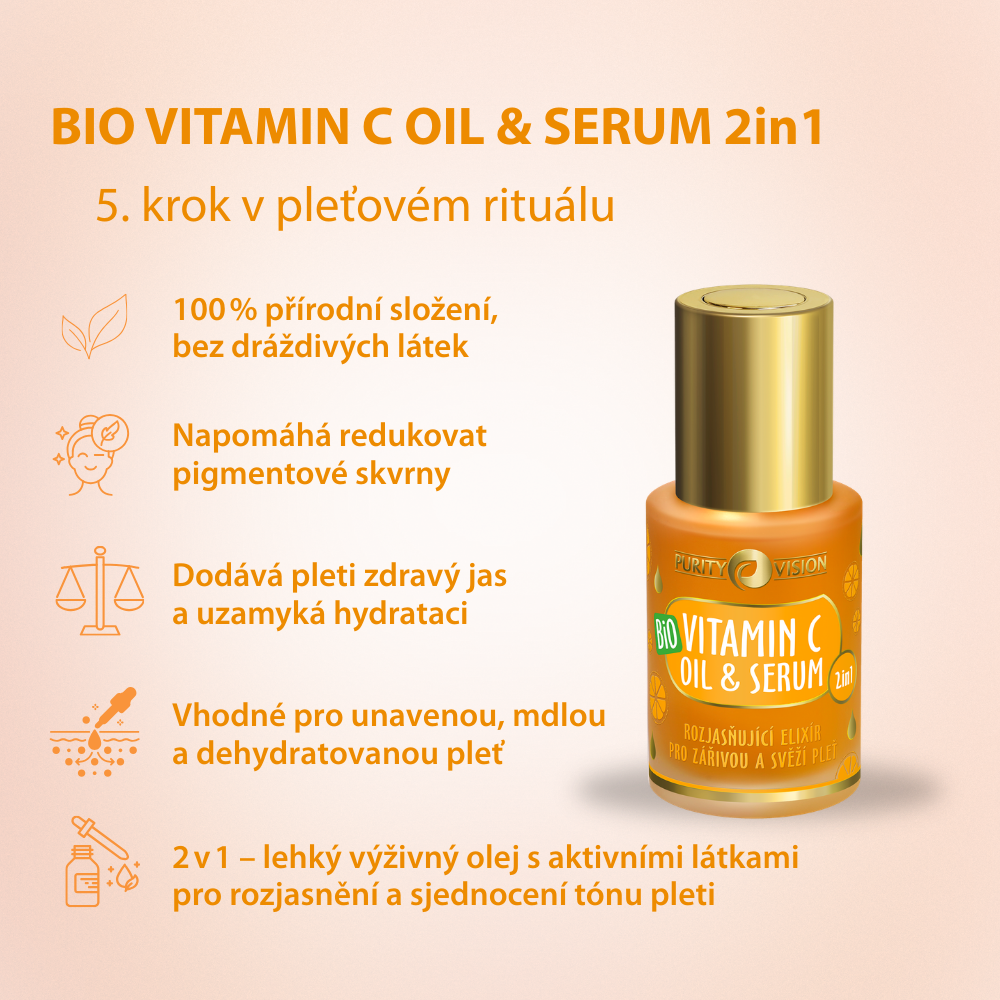 Bio Βιταμίνη C Λάδι & Ορός 2σε1 30 ml